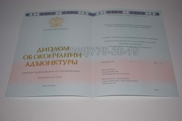 Диплом Адъюнктуры 2025г в Красноярске
